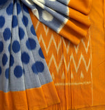 The shell collector handwoven double Ikat mercerised cotton