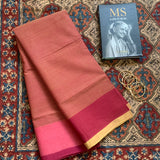 Corner office - Handwoven Mangalgiri Cotton saree