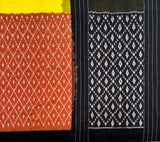 All good things handwoven double Ikat mercerised cotton with blouse