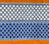 The shell collector handwoven double Ikat mercerised cotton