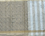 Vivid Vogue Chettinad cotton saree with Tamil script print