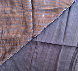 Persephone Tussar silk by tissue stripes saree