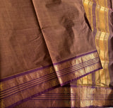 Mother India Guntur Handwoven 120 Count Premium Cotton Saree