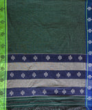 Paramaa handwoven Patteda Anchu saree BABY kolam print with blouse