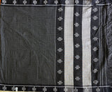 Tara handwoven Patteda Anchu saree baby kolam print with blouse