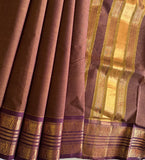 Mother India Guntur Handwoven 120 Count Premium Cotton Saree