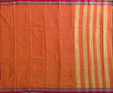 Tangerine Meeting Narayanpet cotton saree