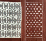 Kaju Katli et Chocolat handwoven double Ikat mercerised cotton with blouse