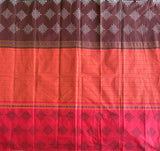 Vahnivasini Kanchi cotton muppangu / mubbagam saree kolam printed