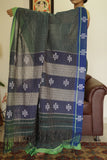 Paramaa handwoven Patteda Anchu saree BABY kolam print with blouse