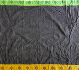 Kshama handwoven Patteda Anchu saree baby kolam print with blouse