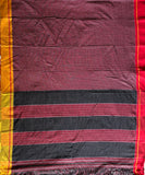Vaachi handwoven Patteda Anchu saree with blouse