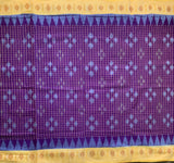 Fly me to the moon - handwoven Muthyampet saree