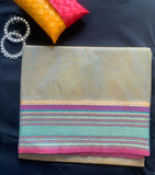 Bloom and bough - Chettinad cotton saree