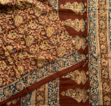 As the love continues  - Kalamkari mul cotton hand block printed