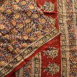 Saree sisterhood - Kalamkari mul cotton hand block printed