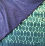 Honey, I… - stitched Shibori mul cotton saree