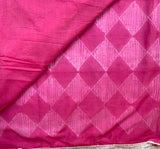 Bubble pop - Shibori with hand crocheted borders