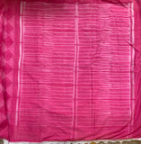 Bubble pop - Shibori with hand crocheted borders