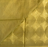 Ethereal - stitched Shibori mul cotton saree