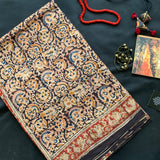 Jenny - Kalamkari mul cotton sari