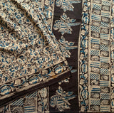 Bhuvana - Kalamkari cotton sari