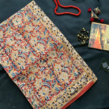 And yet, - Kalamkari mul cotton hand block printed