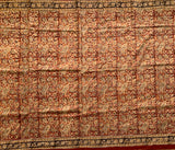 Kiterunning - Kalamkari mul cotton hand block printed