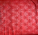 Pink symphony - stitched Shibori mul cotton saree