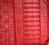 Pink symphony - stitched Shibori mul cotton saree
