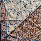 Ascension - Kalamkari mul cotton hand block printed