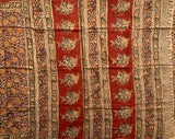Saree sisterhood - Kalamkari mul cotton hand block printed