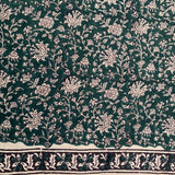 Cotton dress material, handblock printed - Sanganeri