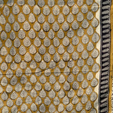 Cotton dress material, handblock printed - Sanganeri