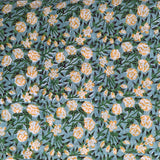 Cotton dress material, handblock printed - Sanganeri