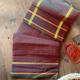 Spaceship above Mars - Devendra handwoven saree
