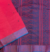 Tiyashi handwoven cotton Baluchari saree