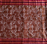 Kamini Chettinad cotton saree Pichwai printed