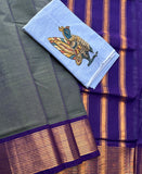 Nirupama Handwoven Guntur 120 Count Cotton Saree