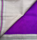 Vikrama zero zari pure silk handwoven kanjivaram saree ga