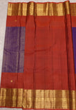 Tamara handwoven pure silk Kanjivaram saree