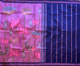 Ushika zero zari pure silk handwoven kanjivaram saree