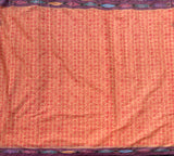 Gokila Tamil script handloom saree