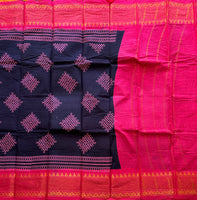 Vachya Sungudi saree with Kolam