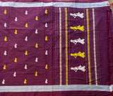 Ratnaprabha handwoven Siddipet gollabhama saree - The Maggam Collective