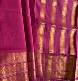 Frida Guntur Handwoven 120 Count Premium Cotton Saree