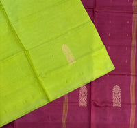 Race across the banana orchard handwoven silk Chinnalampattu