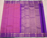 Mahalakshmi handwoven pure silk velthari design Kanjivaram saree