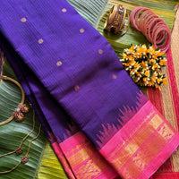 Urvashi Handwoven Gadwal cotton-silk