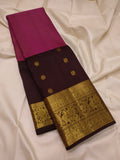 Dawn handwoven pure silk Kanjivaram saree